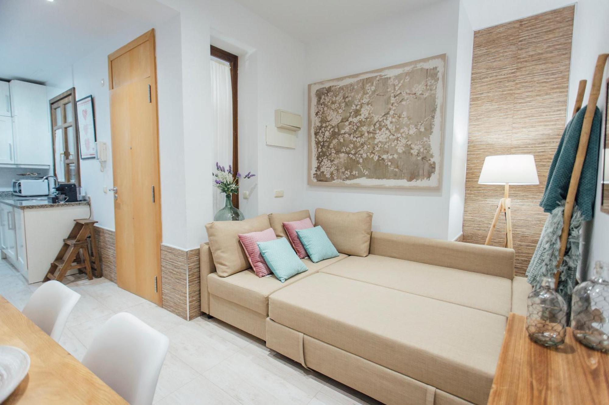 Beautiful And Cozy- 1Bd 1Bth- Arenal Center Apartment Sevilla Bagian luar foto
