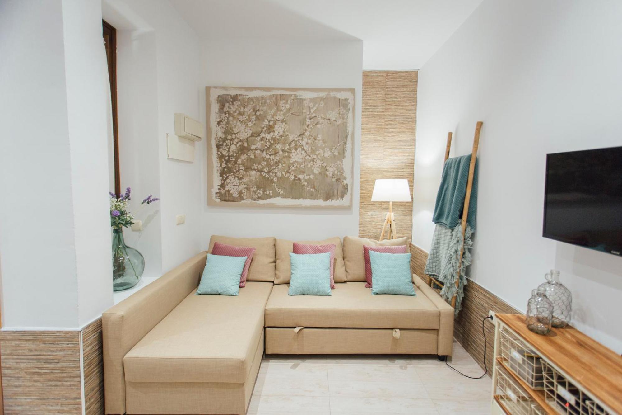 Beautiful And Cozy- 1Bd 1Bth- Arenal Center Apartment Sevilla Bagian luar foto